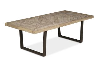 Luna Whitewash Coffee Table