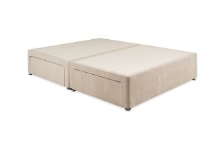 Lux King 4 Drawer 5' Divan Beige