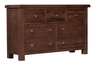 Luxor Walnut 7 Drawers Chest