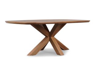 Madrid Oak Dining Table x Leg 2_0M