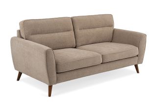 Milner Cream 3 Seater Sofa