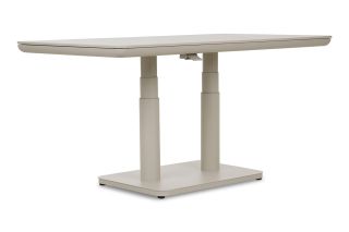Nola Adjustable Height Coffee to Dining Outdoor Table