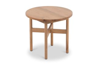 Nordic Solid Oak Side Table
