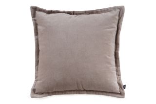 Oxford Taupe Velvet Cushion 45x45cm
