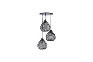 Pendant Light Trio Black