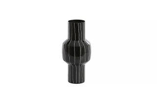pinstripe-vase-black-33cm-1