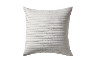 Quilted Cushion Silver 50x50cm