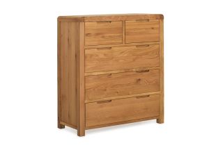 Radcliff Oak 5 Drawers Chest