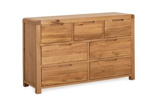Radcliff Oak 7 Drawers Chest