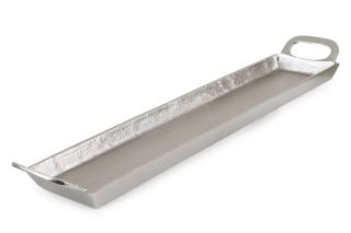 Rectanglular Tray Silver
