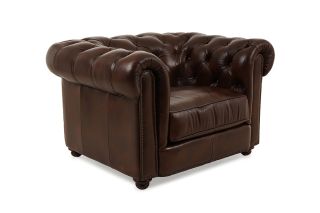 Richmond Brown Leather Armchair