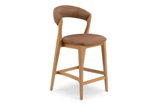 Rosa Brown Bar Stool