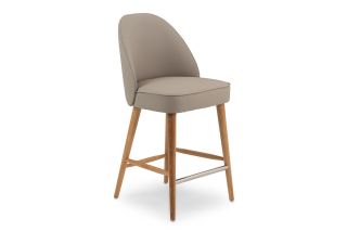 Sara Taupe Bar Stool