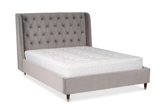Serenity Grey Velvet Super King 6ft Bed Frame