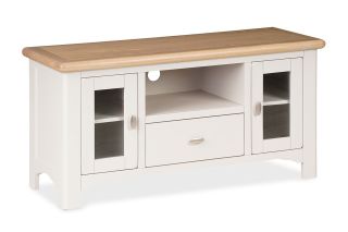 Sherbury Grey Oak 1 Drawer 2 Doors Tv Stand