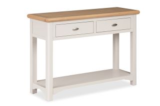 Sherbury Grey Oak 2 Drawers Console Table