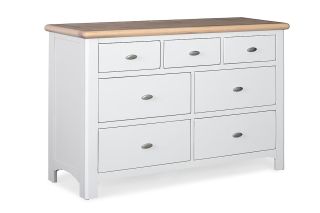 Sherbury Grey Oak 7 Drawers Chest