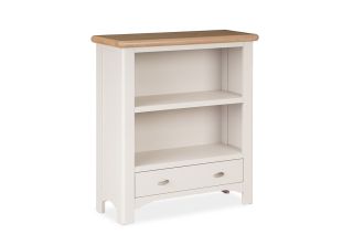 Sherbury Grey Oak Low Bookcase