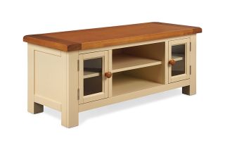 Somerset Cream Oak 2 Doors Tv Stand