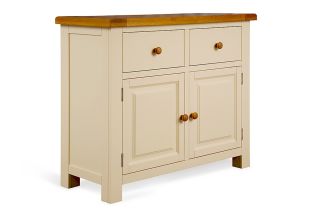 Somerset Cream Oak 2 Drawers 2 Doors Sideboard