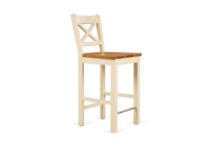 Somerset Cream Oak Bar Stool