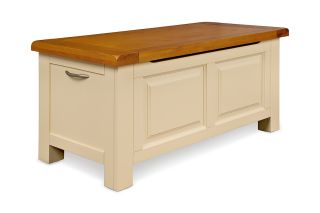 Somerset Cream Oak Blanket Box