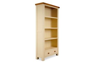 Somerset Cream Oak Bookcase