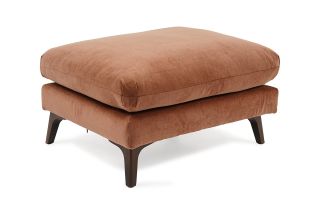 Grace Dusk Apricot Footstool-Outlet New Ross