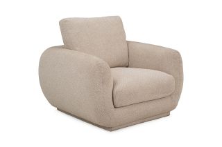 Whittaker Cream Fabric Armchair
