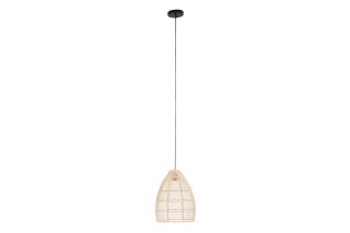 Tall Rattan Pendant Natural