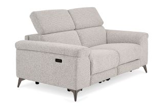 Toronto Retro 2 Seater Electric Recliner Sofa