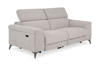 Toronto Retro 3 Seater Electric Recliner Sofa