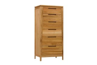 Valencia Oak 6 Drawers Chest