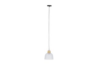 Waved Glass Pendant Single