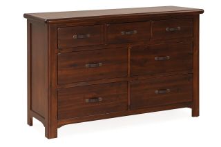 Westport Walnut 7 Drawers Chest