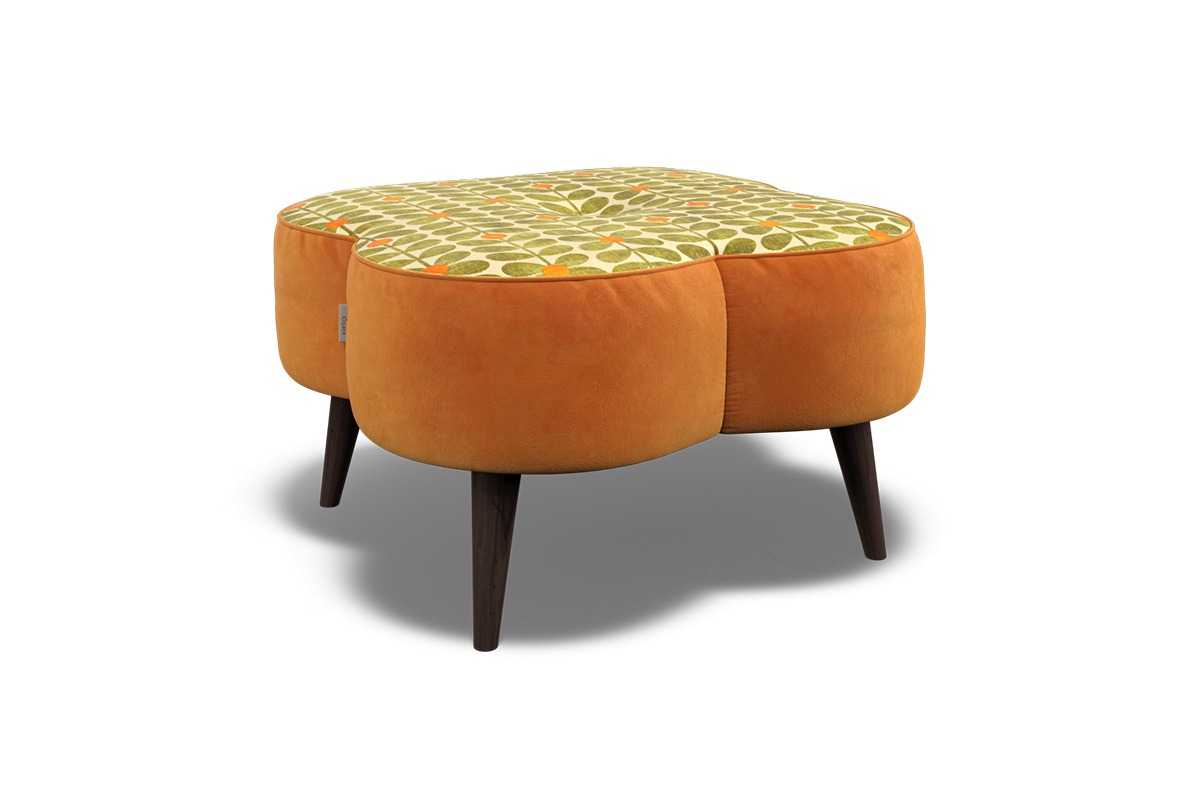Daisy Large Footstool by Orla Kiely dimensions