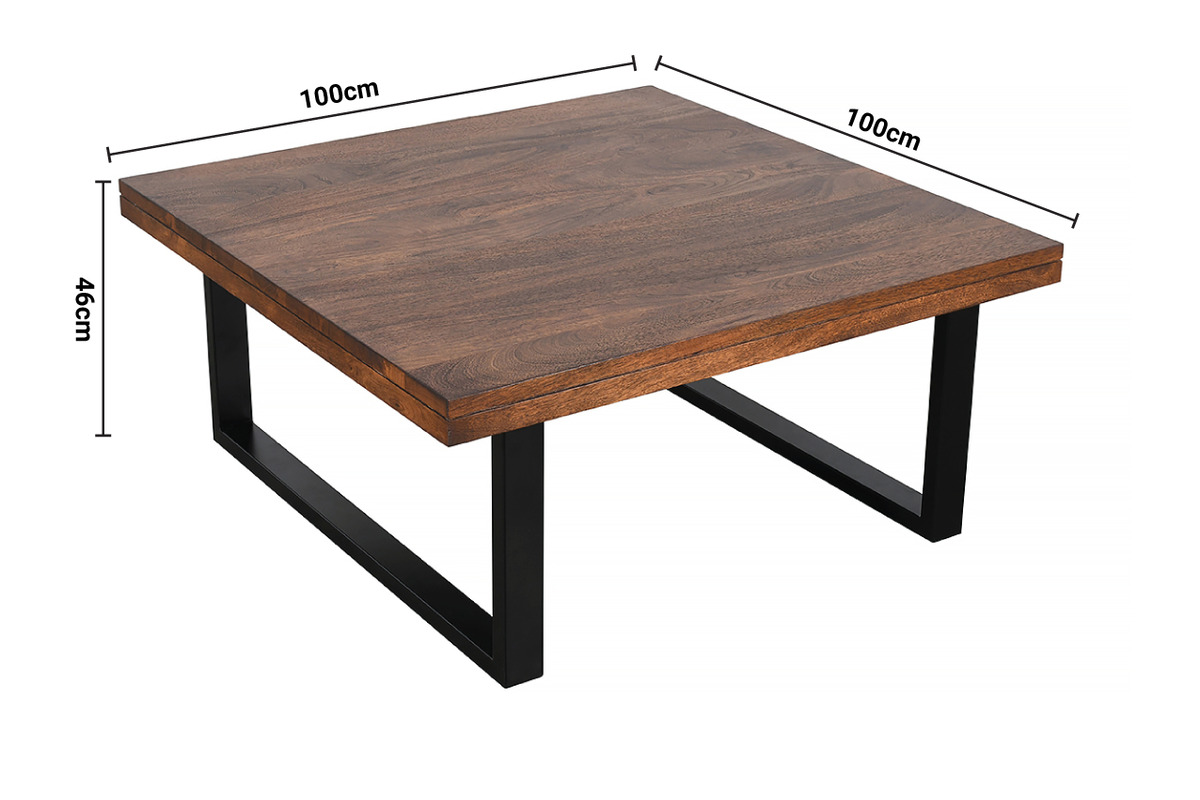 Dusk Square Coffee Table dimensions