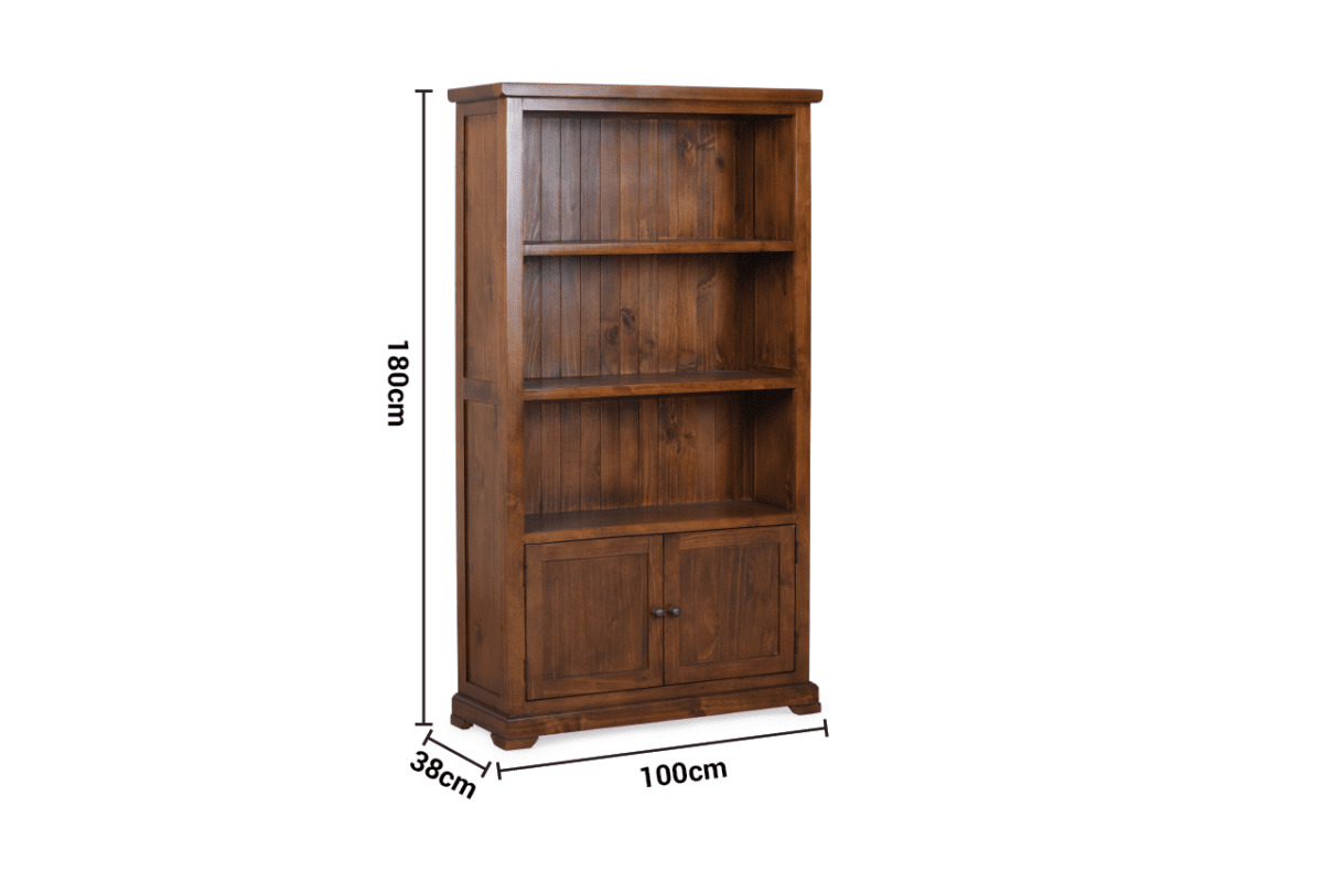 Egyptian Brown Bookcase dimensions