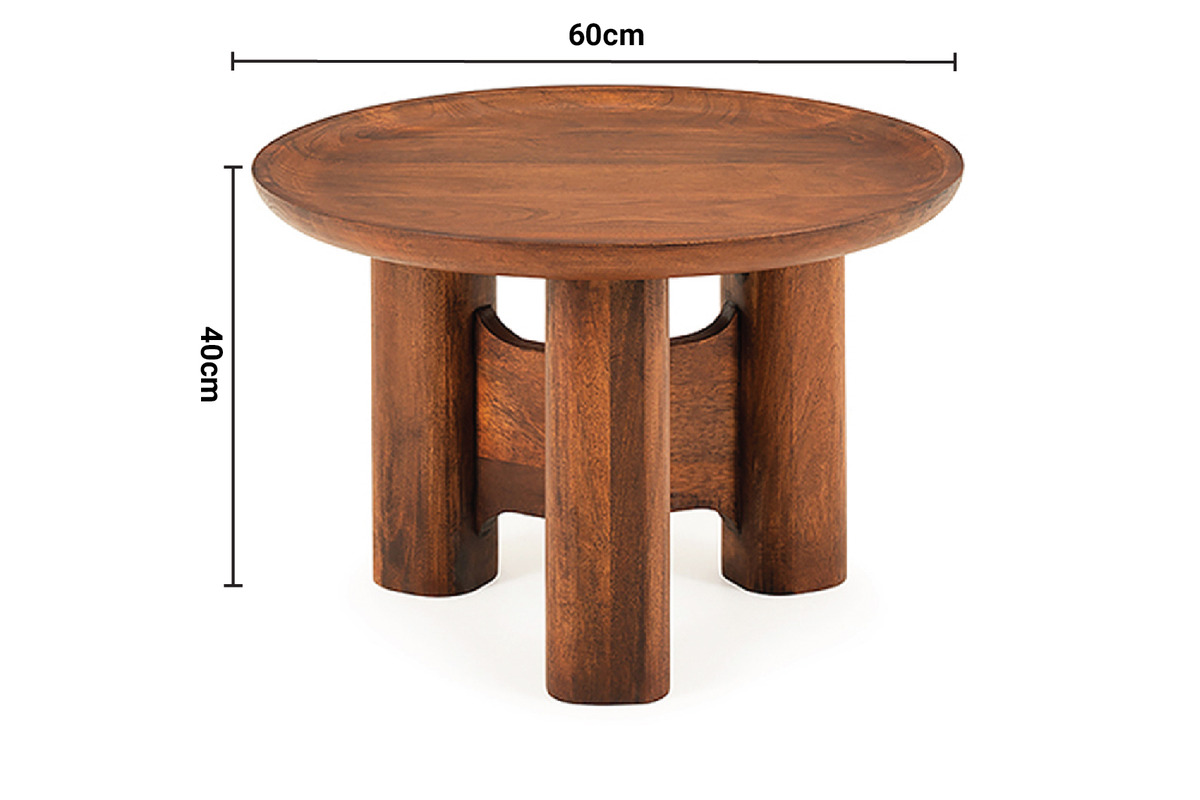 Ellen Small Round Coffee Table dimensions