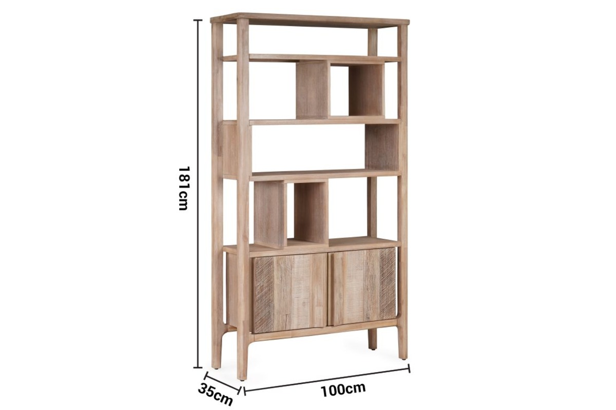 Ellis Bookcase dimensions