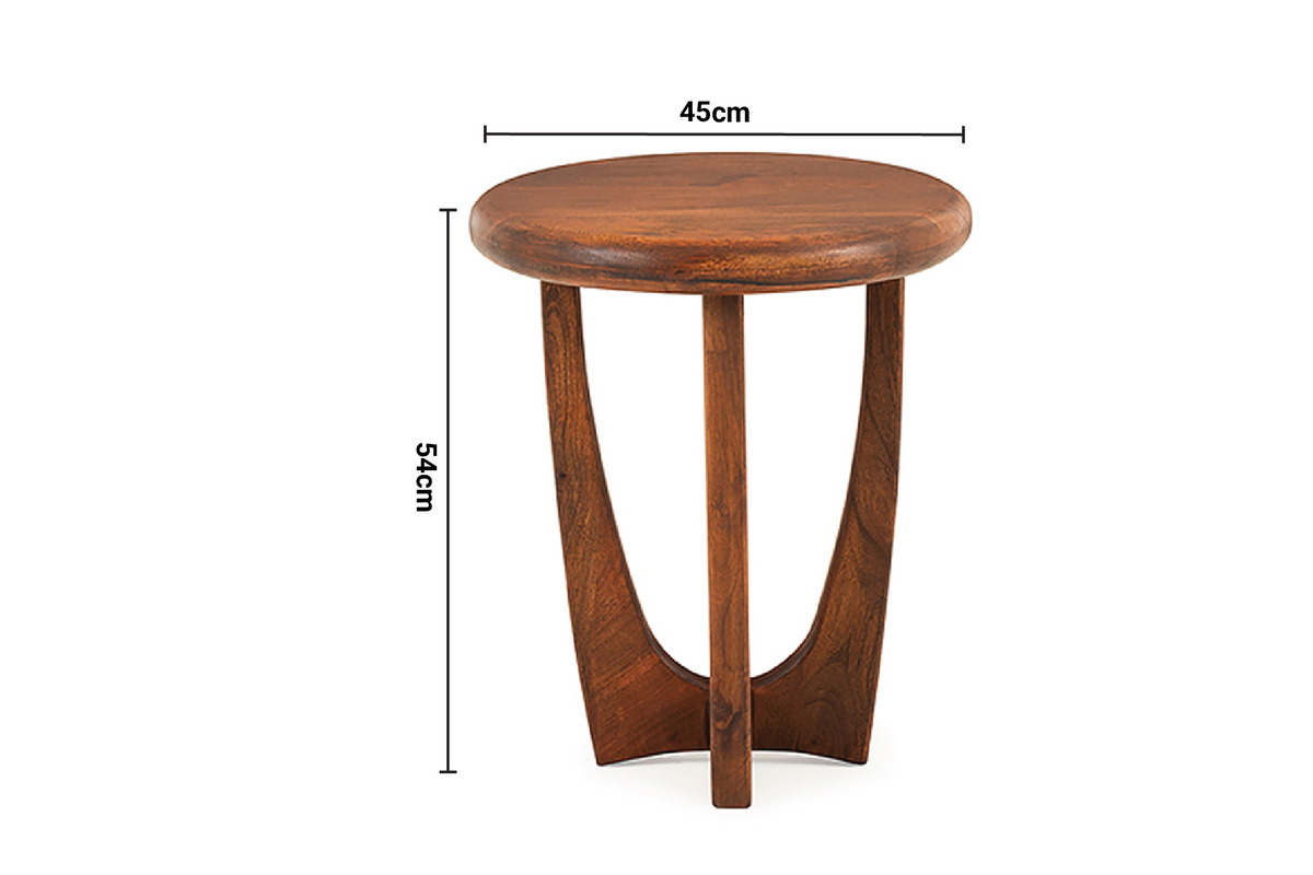Epsom Round Side Table dimensions