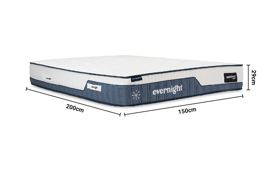Evernight Cool Comfort 5' King Mattress dimensions