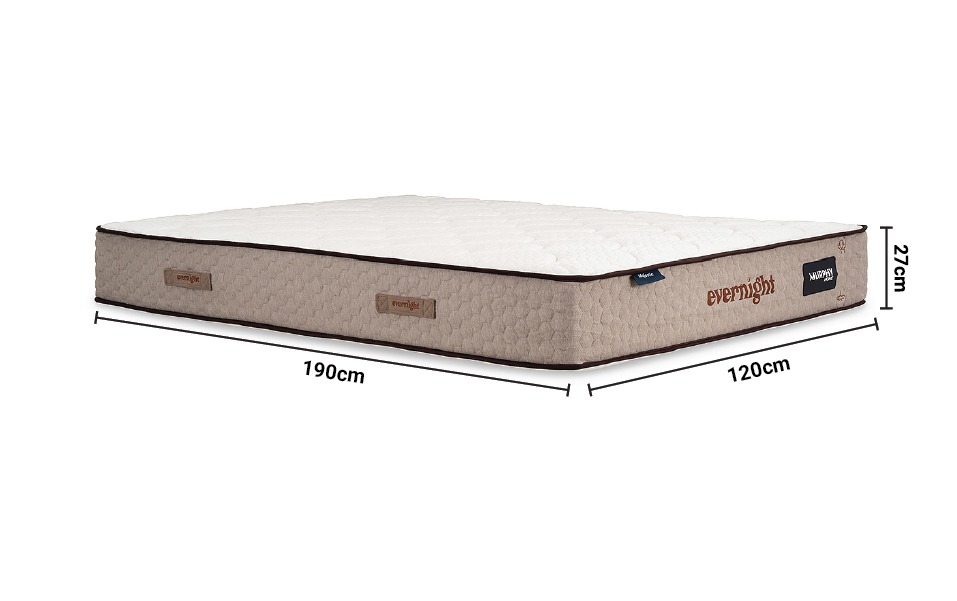 Evernight Majestic 4′ Double Mattress dimensions