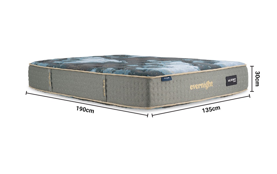Evernight Tranquil 4'6' Double Mattress dimensions