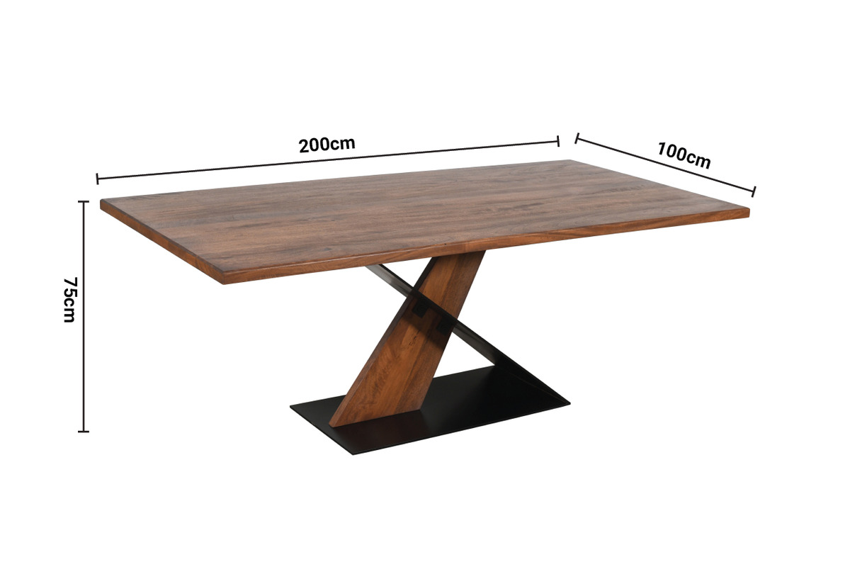 Fortune Dining Table 2.0m dimensions