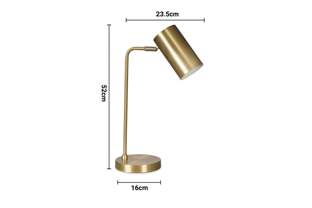 Jade Table Lamp dimensions