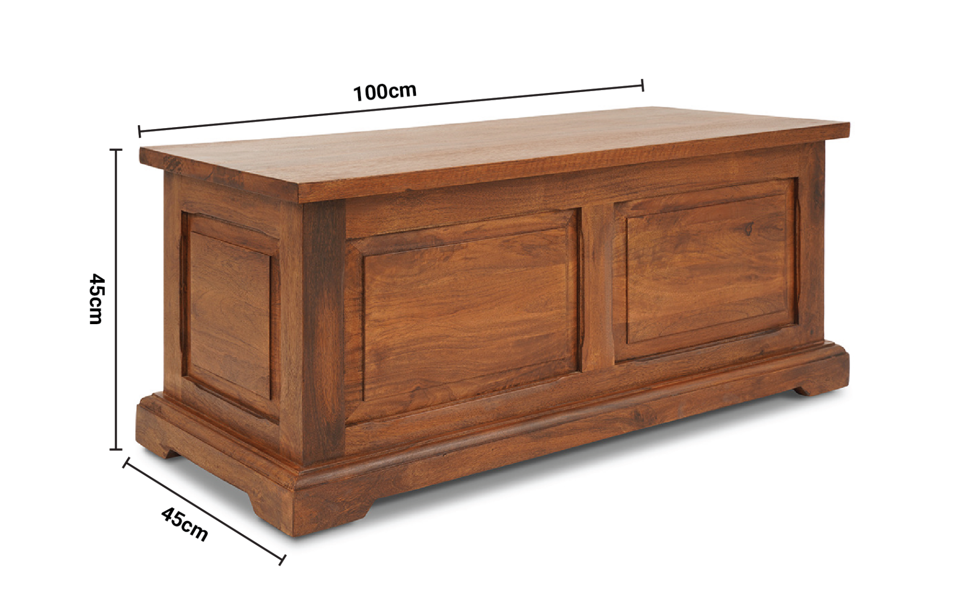 Jessie Box Coffee Table dimensions