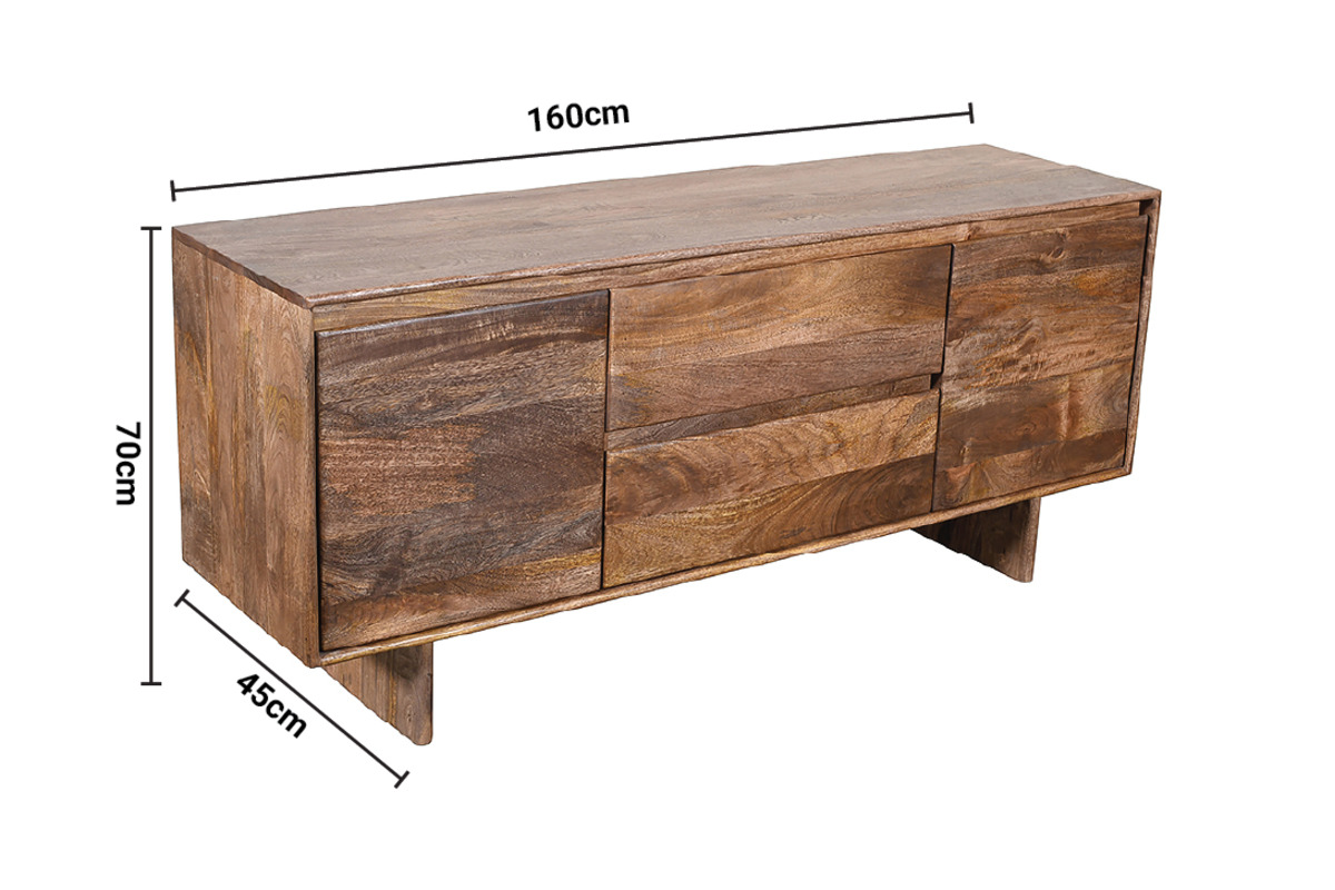 Karma 2 Doors 2 Drawers Sideboard dimensions