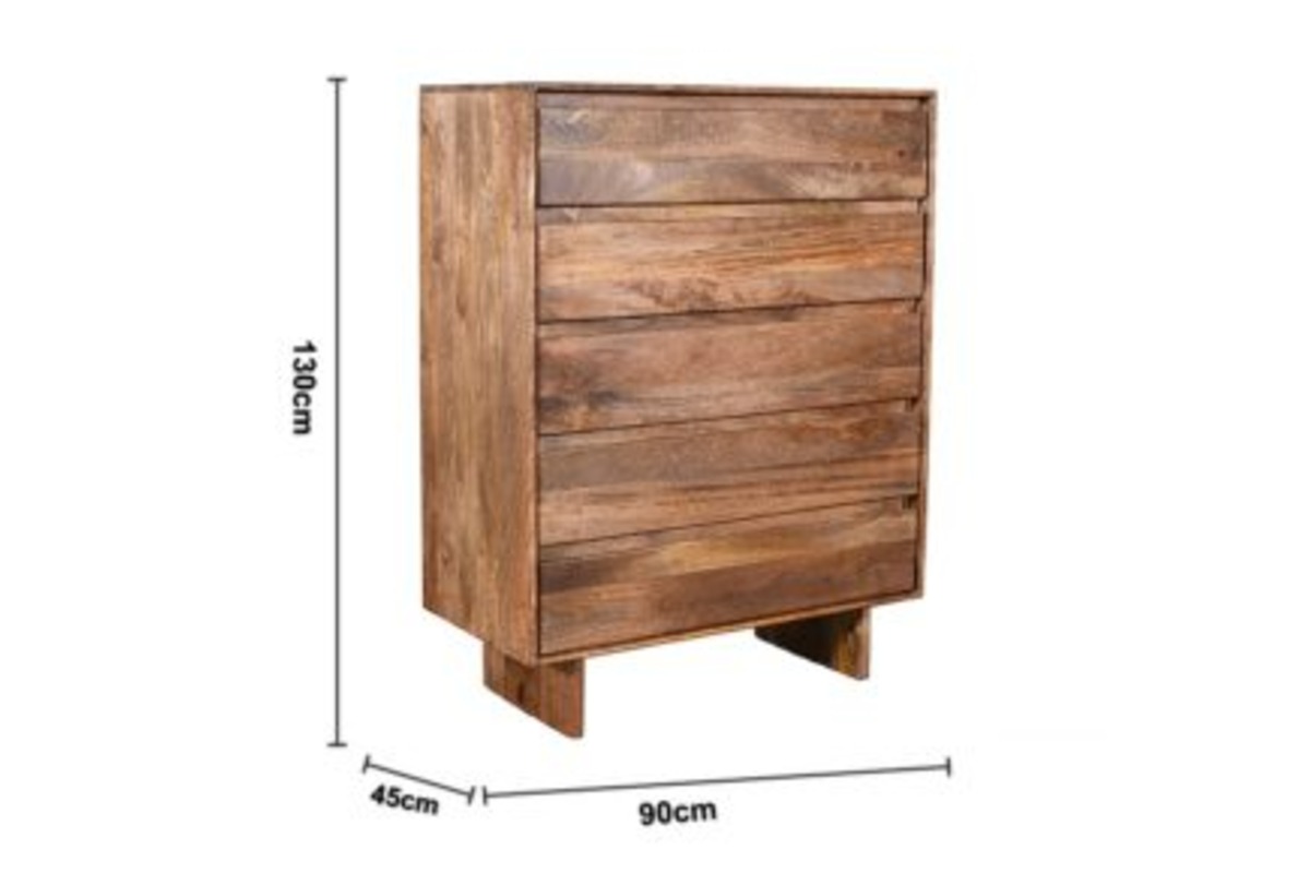 Karma 5 Drawers Chest dimensions