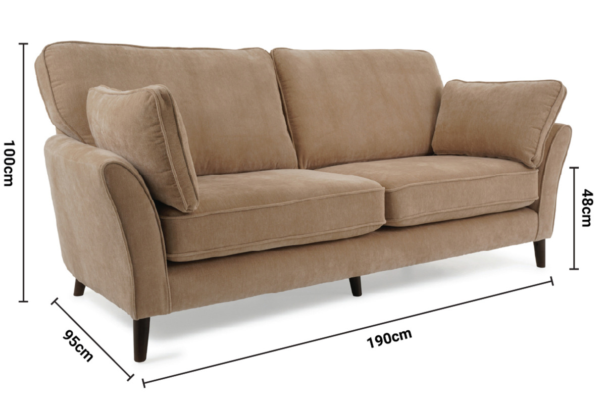 Kilkea 2 Seater Sofa dimensions